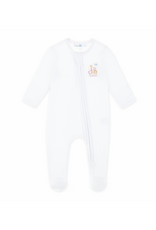 Magnolia Baby Noah's Ark Zip Footie, Pink