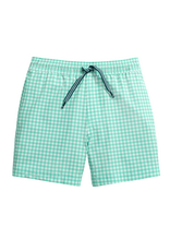 Southern Tide Florida Keys Gingham Swim Trunk