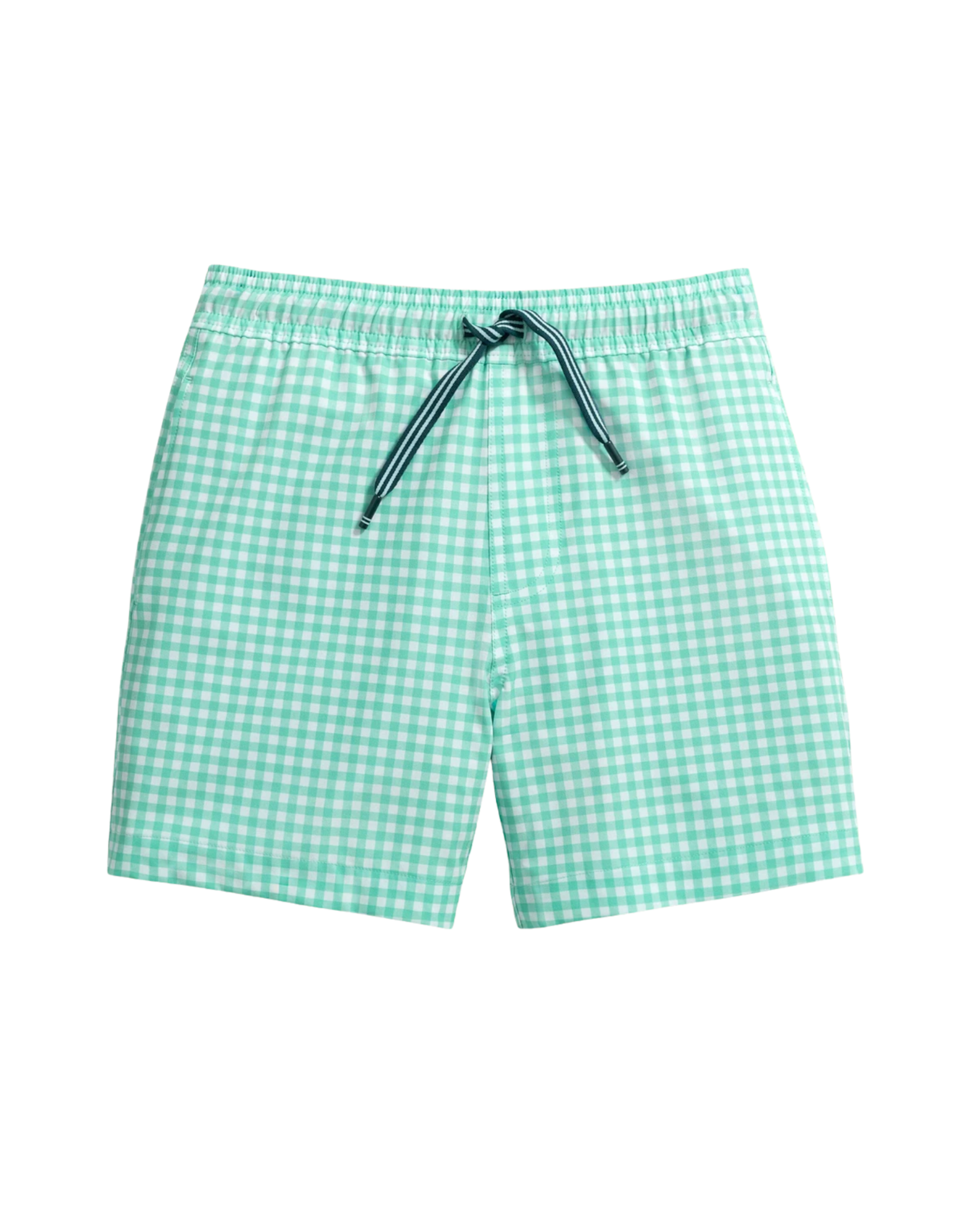 Southern Tide Florida Keys Gingham Swim Trunk