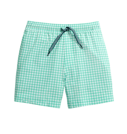 Southern Tide Florida Keys Gingham Swim Trunk