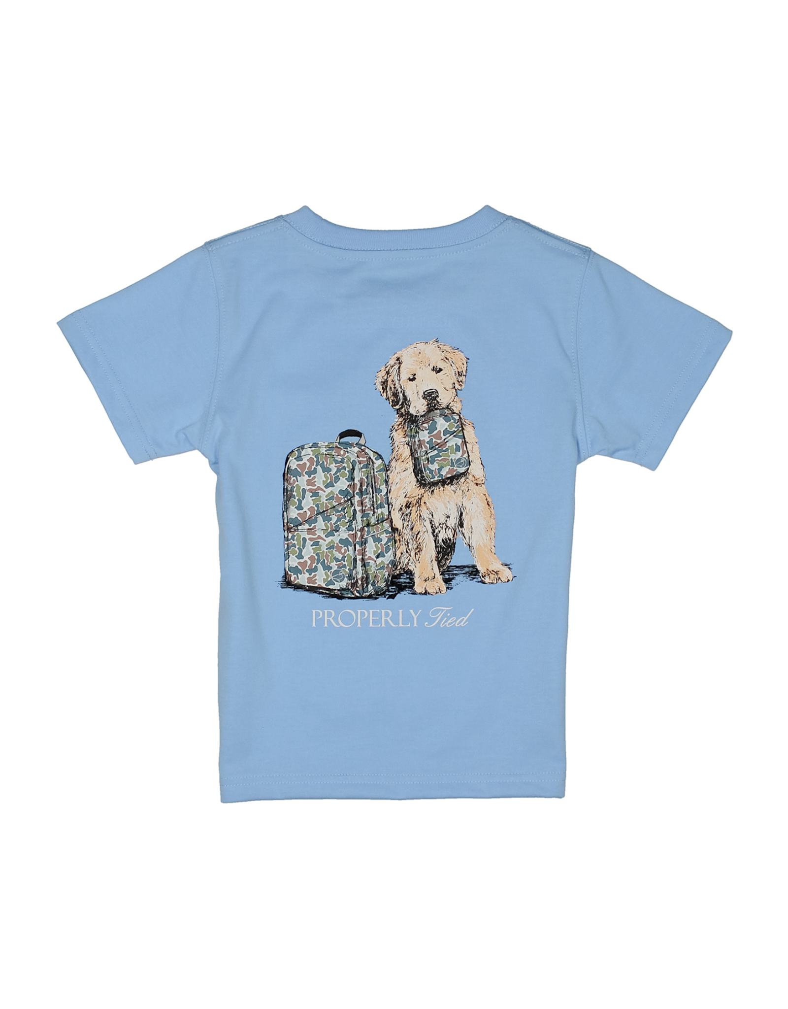 Properly Tied Study Buddy SS Light Blue