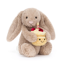 Jelly Cat Bashful Beige Bunny, Birthday