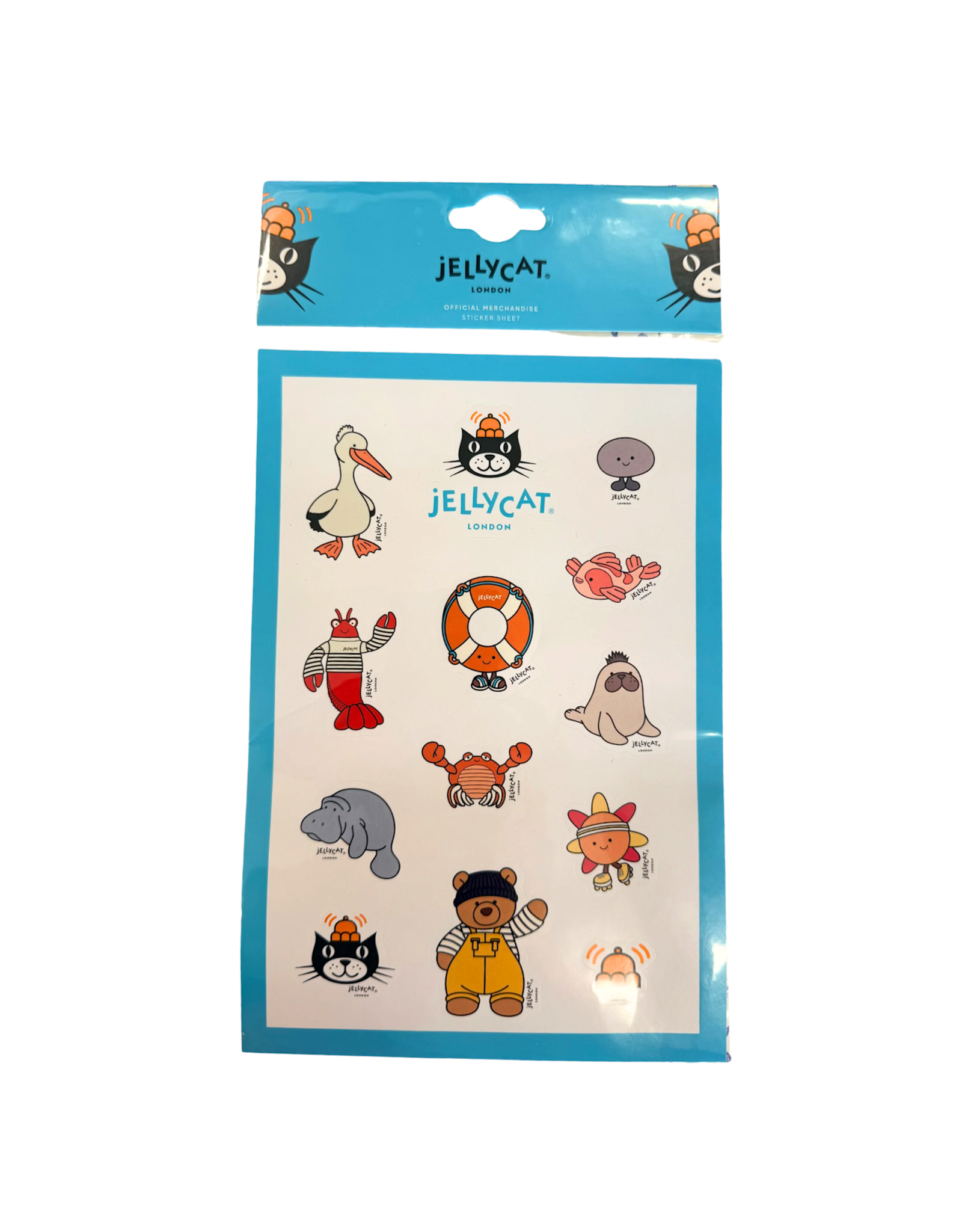 Jelly Cat High Summer Sticker Sheet