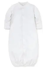 Kissy Kissy White Premier Basics Converter Gown with Pink Trim
