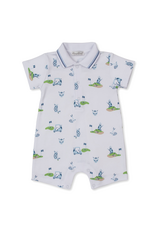 Kissy Kissy Golf Championship Print Short Playsuit