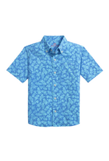 Southern Tide Coastal Breeze Pineapple Parade SS Sportshirt