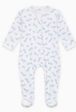 Magnolia Baby Choo Choo Train Print Footie