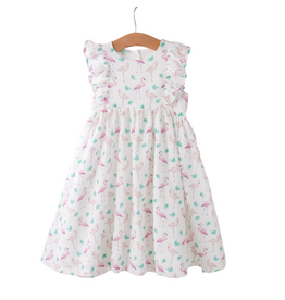 Nola Tawk Pink Paradise Organic Muslin Dress