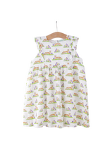 Nola Tawk Mascot Mania in Louisiana Organic Muslin Dress