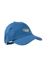 The Beaufort Bonnet Company Covington Cap w/ Fish, Wood Boat Blue
