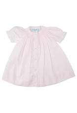 Feltman Brothers Honeycomb Smocked Yoke Daygown, Pink