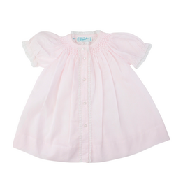 Feltman Brothers Honeycomb Smocked Yoke Daygown, Pink