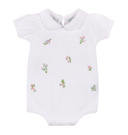 Feltman Brothers Embroidered Garden Knit Romper