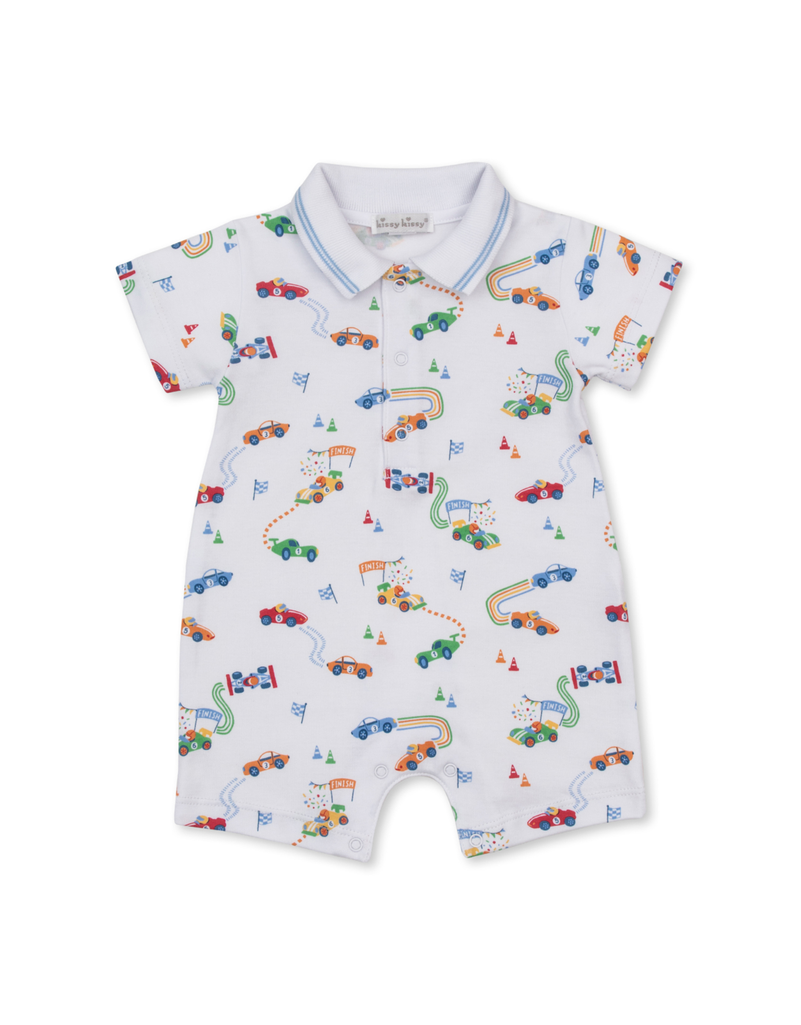 Kissy Kissy Gran Prix Raceway Short Playsuit