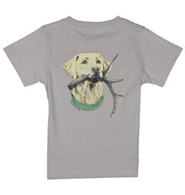 Properly Tied Boys Antler Lab SS Ice Grey