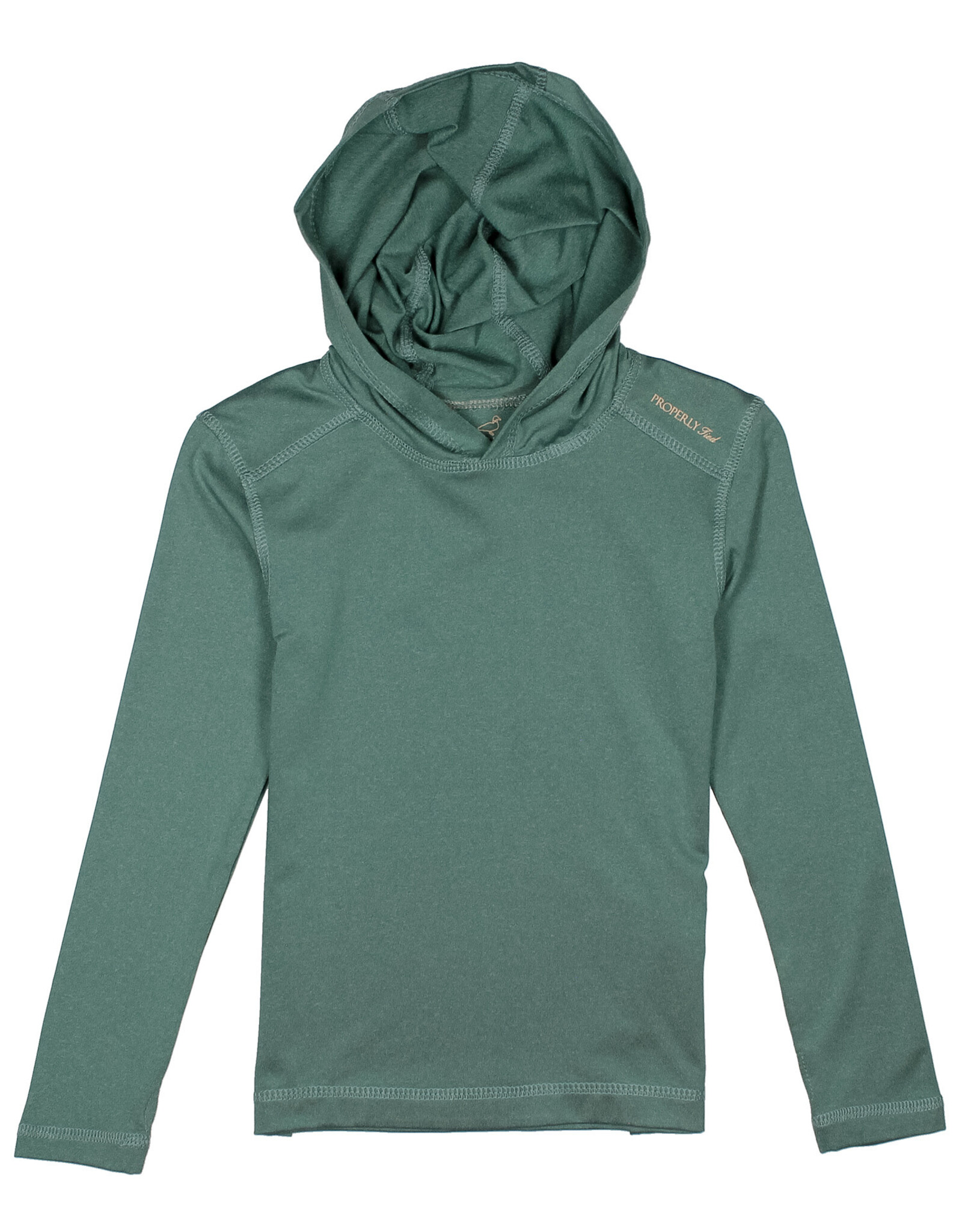 Properly Tied Boys Finn Hoodie Hunter Heather
