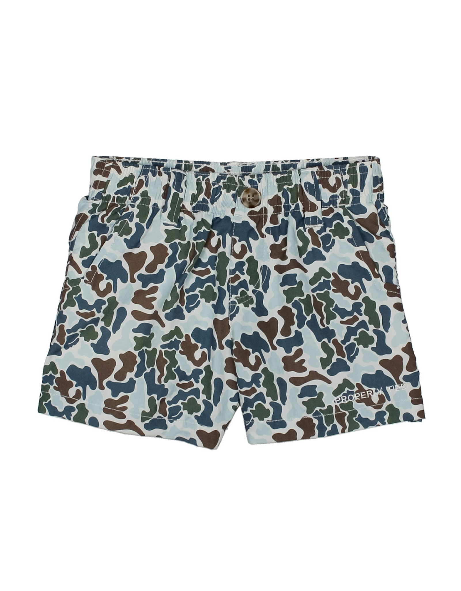 Properly Tied Boys Mallard Short Terra Camo