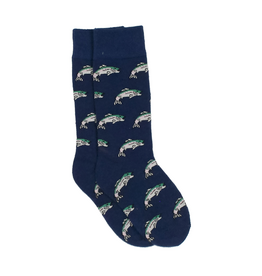 Properly Tied Boys Lucky Duck Sock Trout