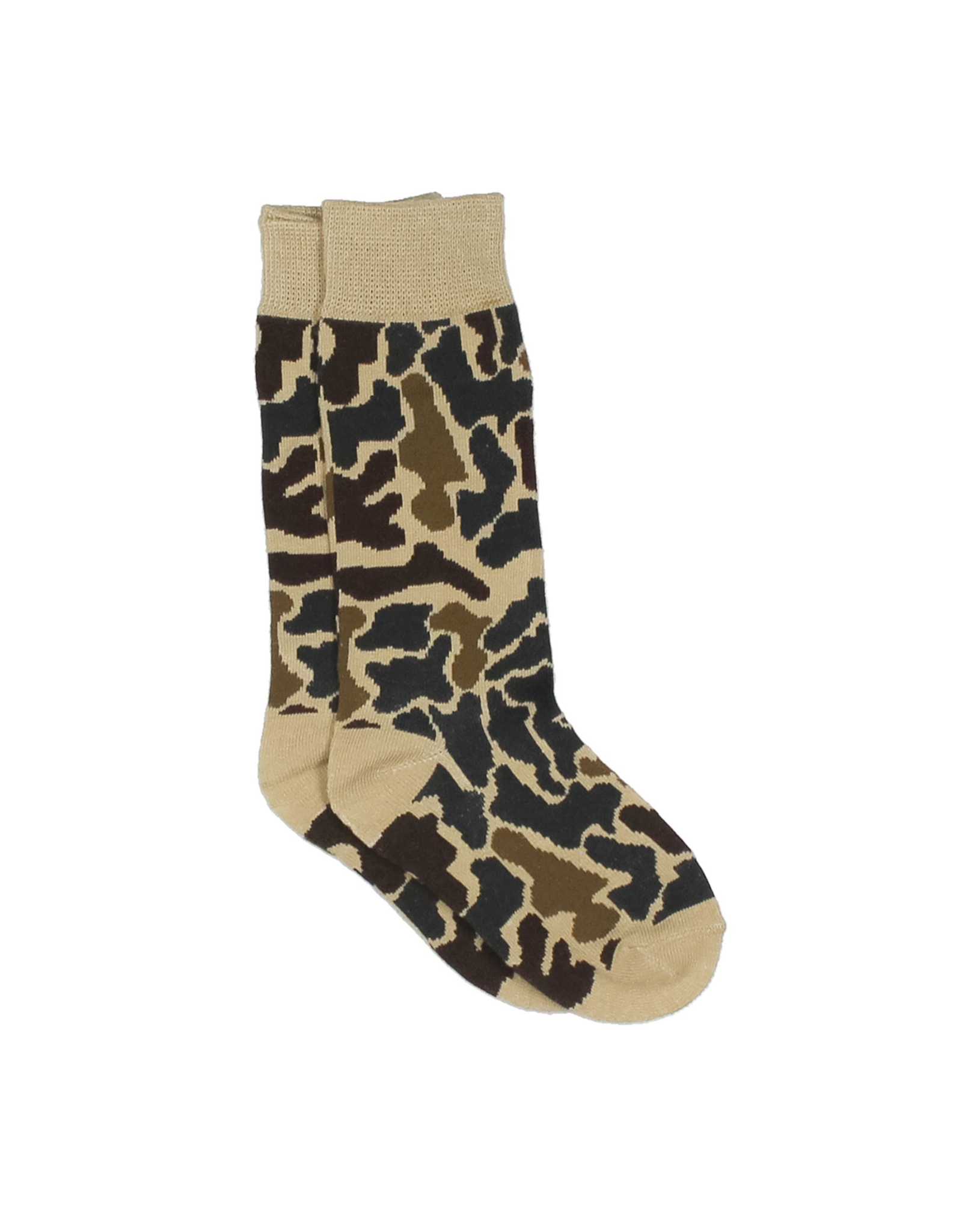 Properly Tied Boys Lucky Duck Sock Vintage Camo