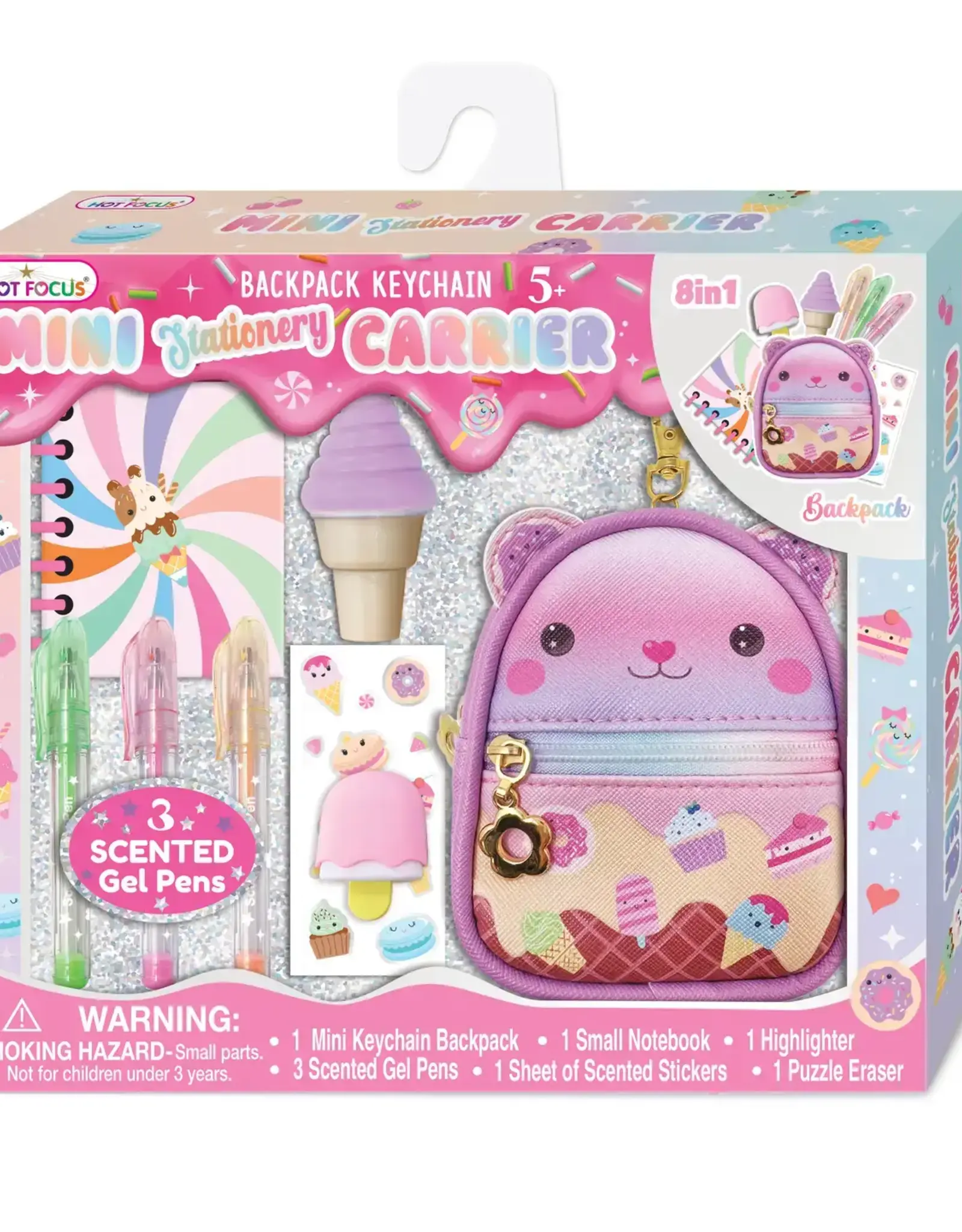 Hot Focus Mini Stationary Carrier, Sweets