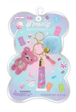 Hot Focus Trendy Lip Gloss with Keychain, Gummy Bear