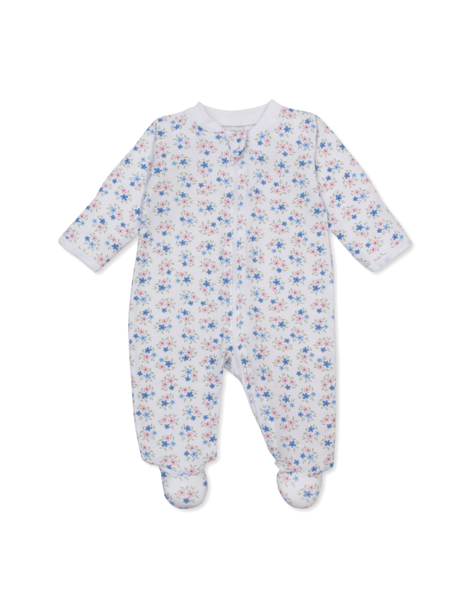 Kissy Kissy PJs Petal Party Footie w/ Zip