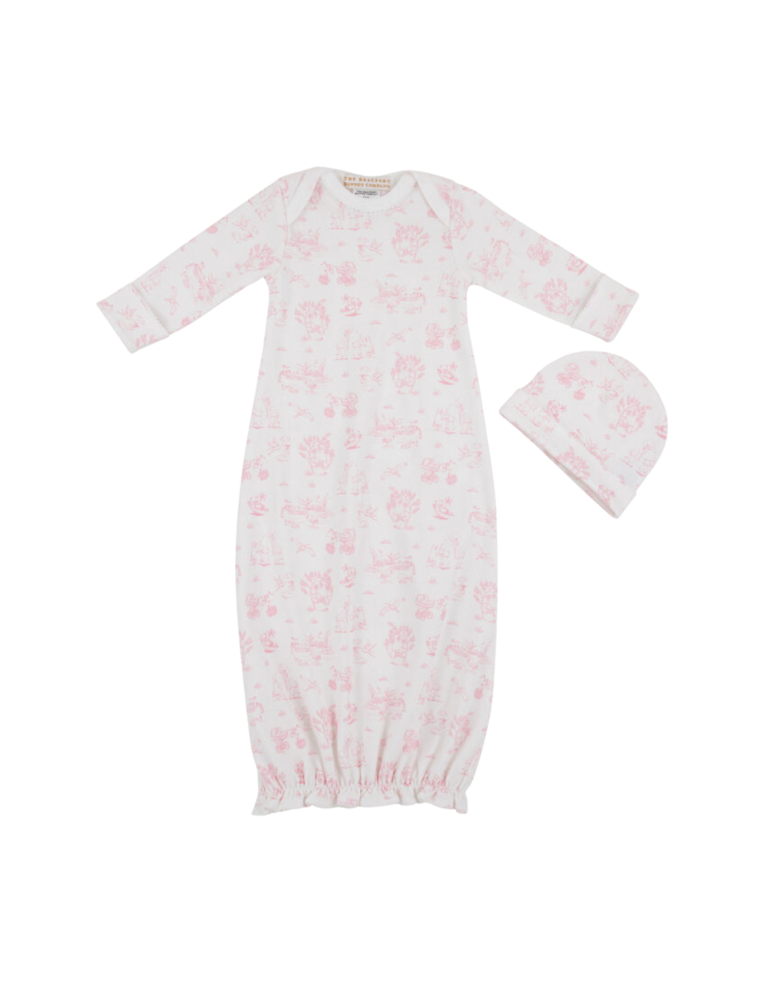 The Beaufort Bonnet Company Adorable Everyday Set - Sir Propers Sweet Arrival, Pink  0-3m