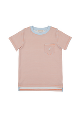 The Beaufort Bonnet Company Carter Crewneck - Seashore Sherbert Stripe