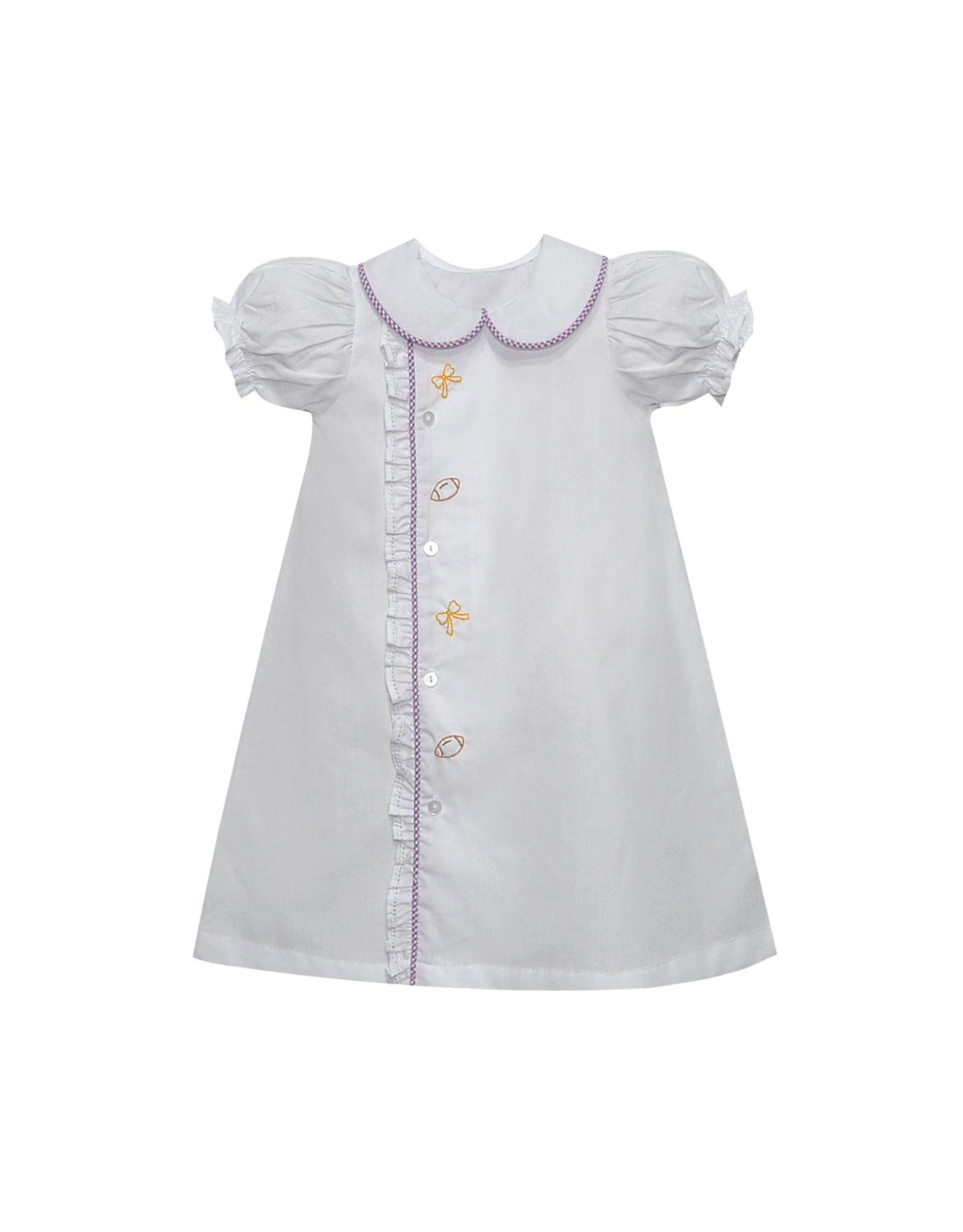 Southern Saturday Girl Tiger Purple/Gold Daygown