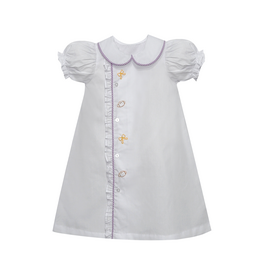 Southern Saturday Girl Tiger Purple/Gold Daygown