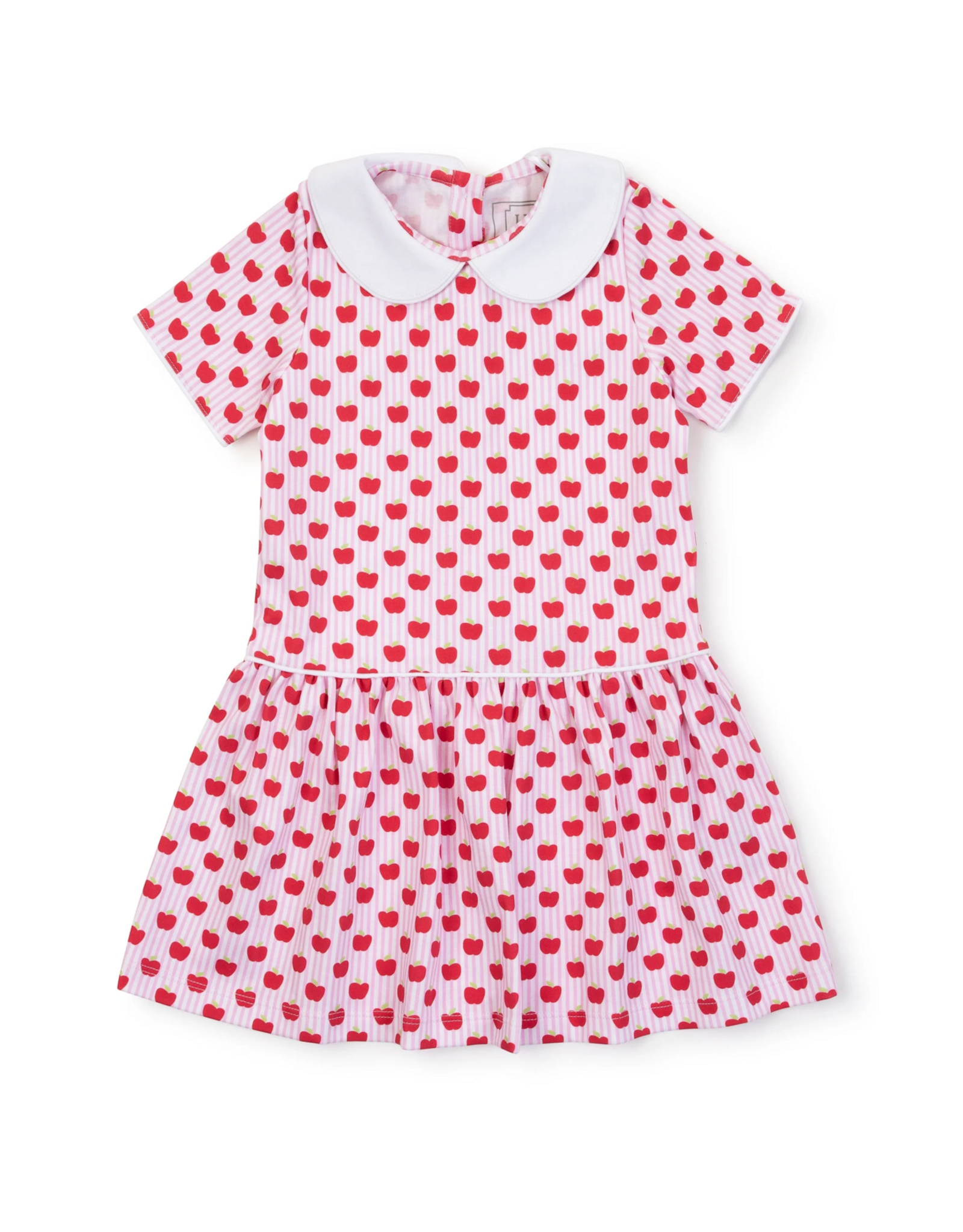 Lila + Hayes Libby Dress, Schoolhouse Apples Pink
