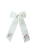 Hallie Sobie Co. Hand Stitched Bow, Fireworks