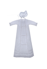 Baby Sen White Logan Christening Gown Set