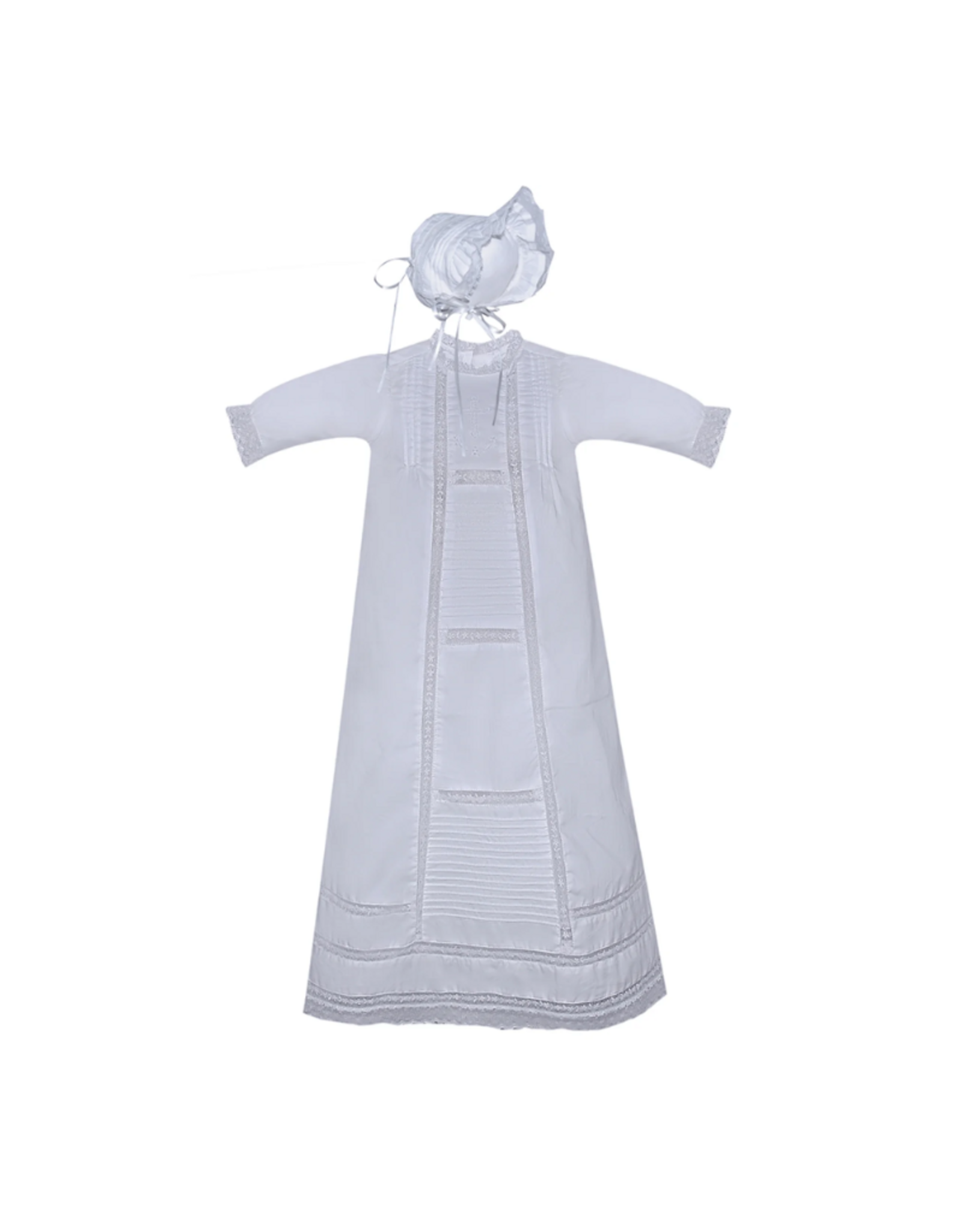 Baby Sen White Logan Christening Gown Set