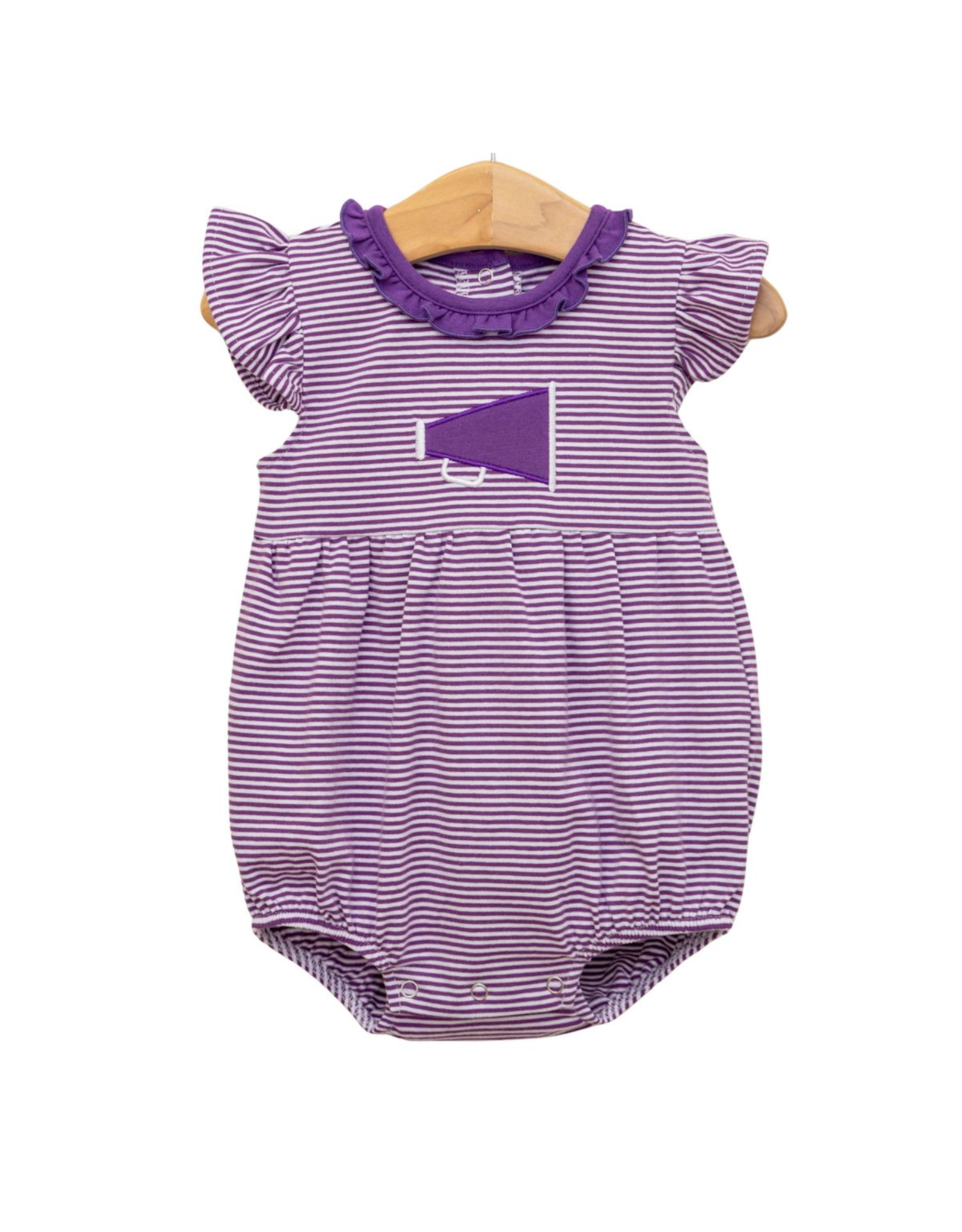Trotter Street Kids Purple Stripe Megaphone Bubble