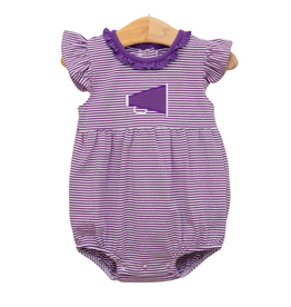 Trotter Street Kids Purple Stripe Megaphone Bubble