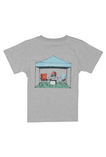 Properly Tied Tailgate Light Heather Grey SS T-Shirt