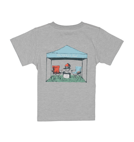 Properly Tied Tailgate Light Heather Grey SS T-Shirt