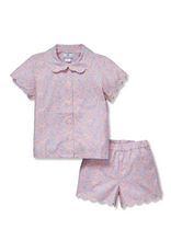 Petite Plume Colette Short Set, Fleur Blush