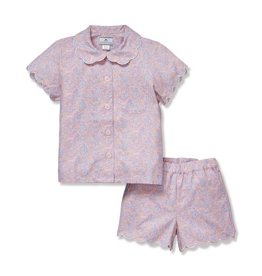 Petite Plume Colette Short Set, Fleur Blush