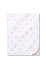 Petite Plume Blushing Bows Pima Blanket