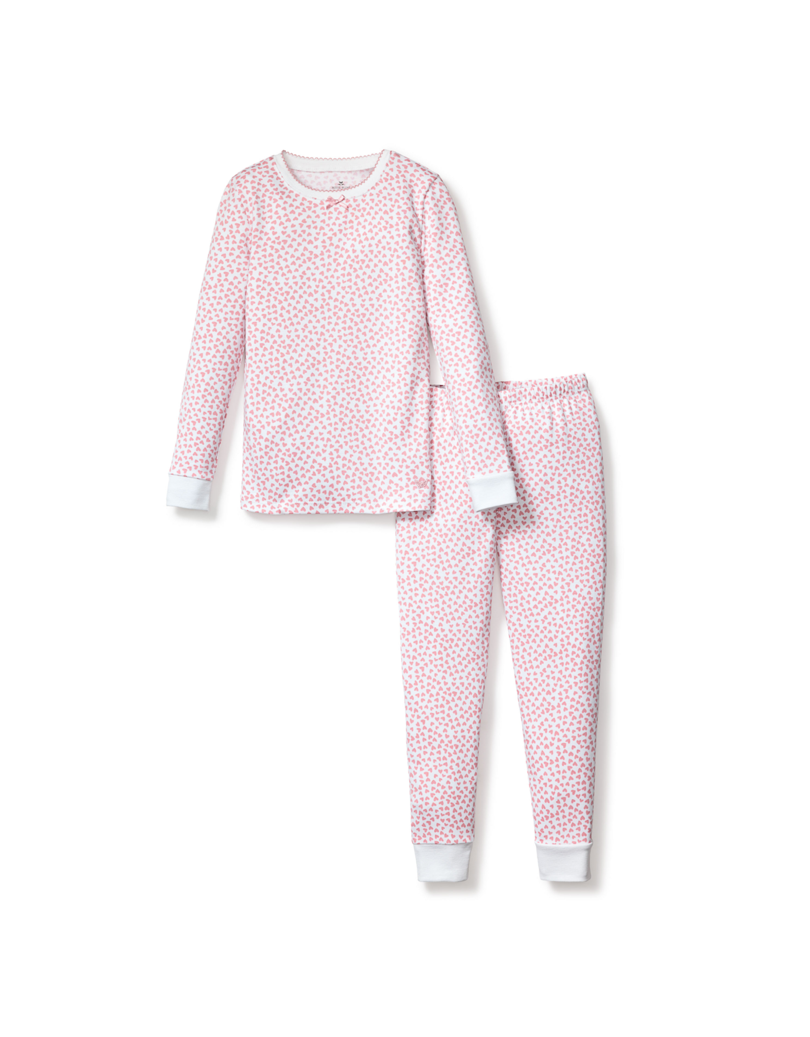 Petite Plume Pima Snug Fit Pajama Set, Sweethearts