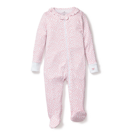 Petite Plume Baby's Pima Romper, Sweethearts
