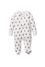 Petite Plume Infant Pima Romper, Teddy Tales