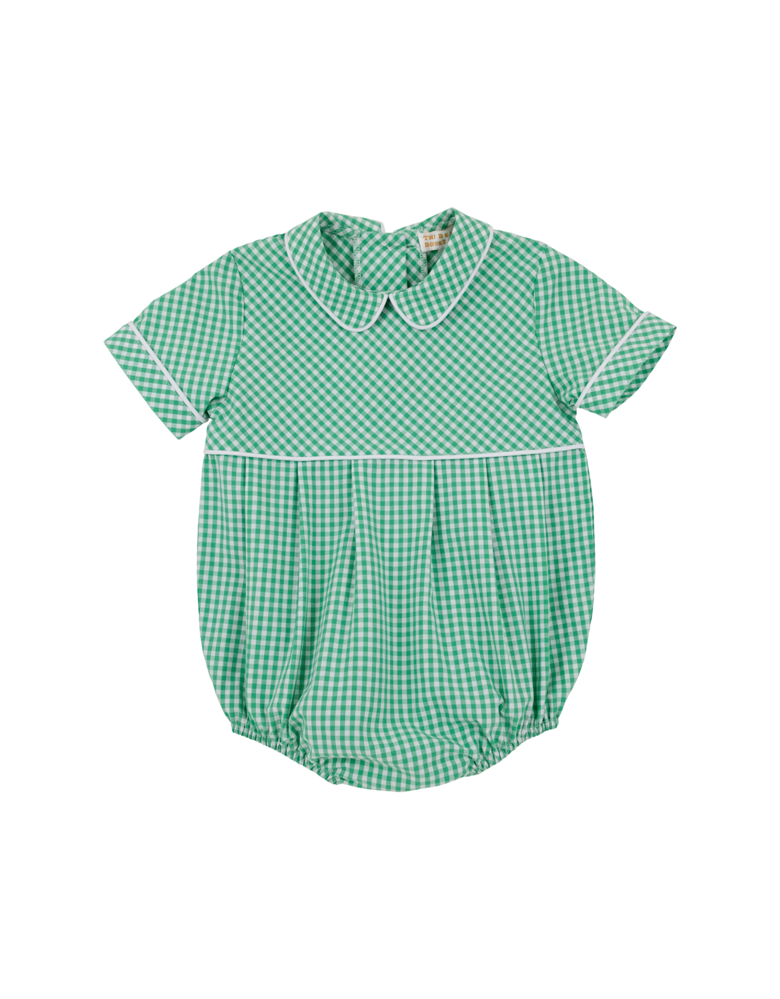 The Beaufort Bonnet Company Bradford Bubble - Gibson Island Green Gingham