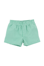 The Beaufort Bonnet Company Sheffield Shorts - Gibson Island Green Gingham