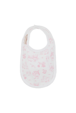 The Beaufort Bonnet Company Burp Me Bib - Sir Propers Sweet Arrival, Pink