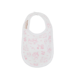 The Beaufort Bonnet Company Burp Me Bib - Sir Propers Sweet Arrival, Pink