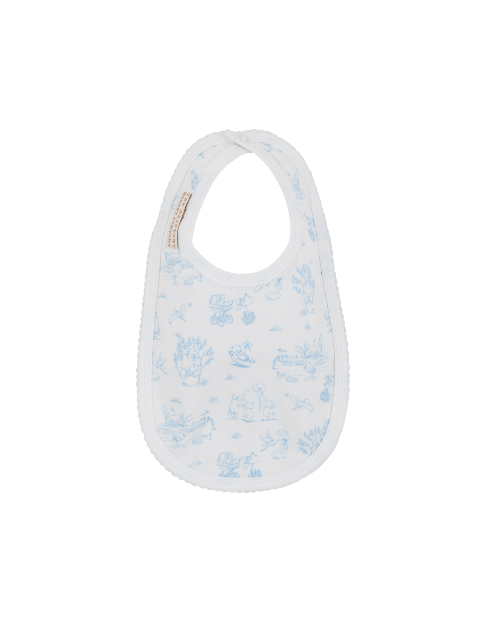 The Beaufort Bonnet Company Burp Me Bib - Sir Propers Sweet Arrival, Blue
