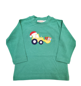 Luigi Green LS Tshirt, Front Loader/ Presents